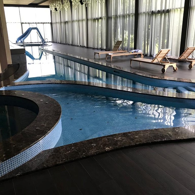 Бассейн ТРИ МОРЯ и купель ПРОХЛАДА